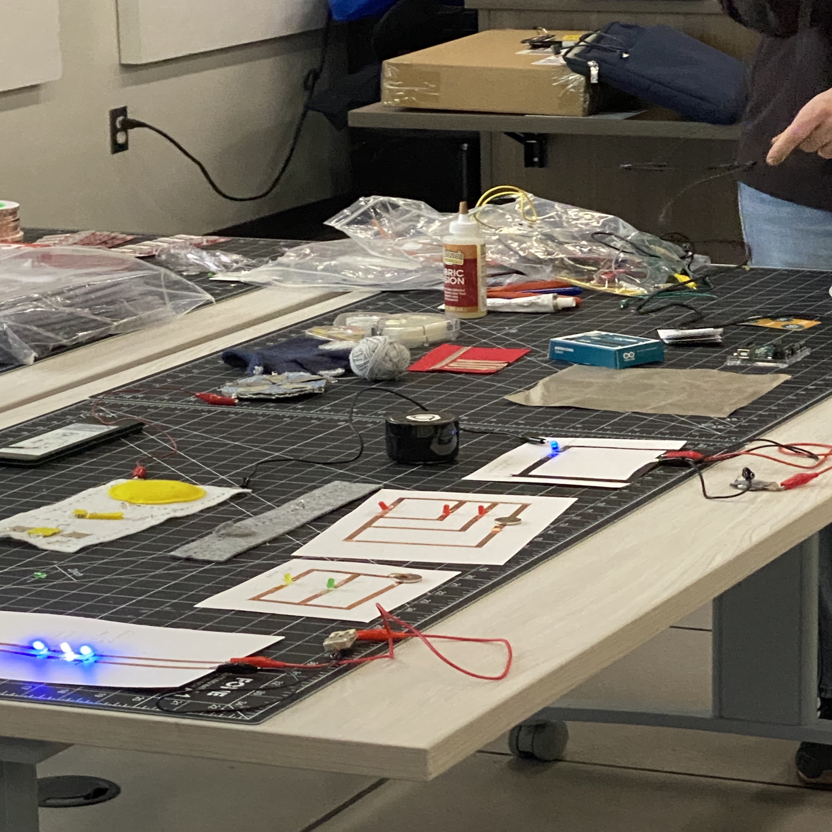 Research process of group activities in the classroom