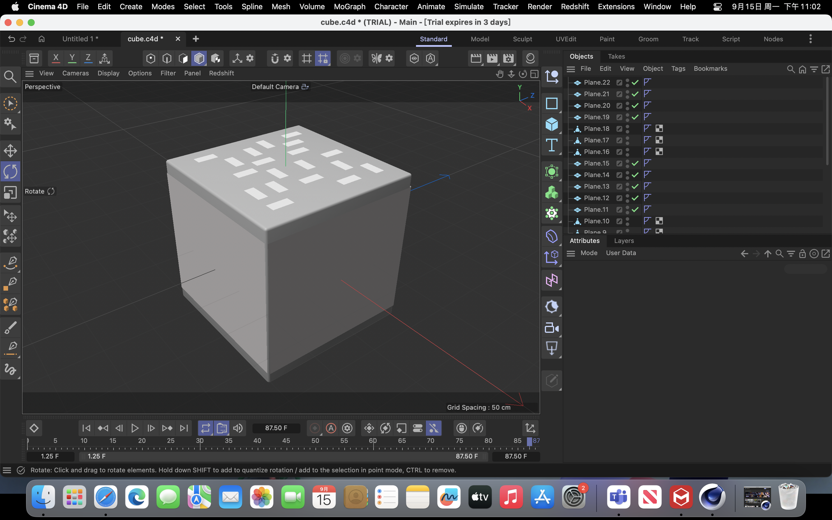Simple 3D Modeling of the hamburger-shaped toy