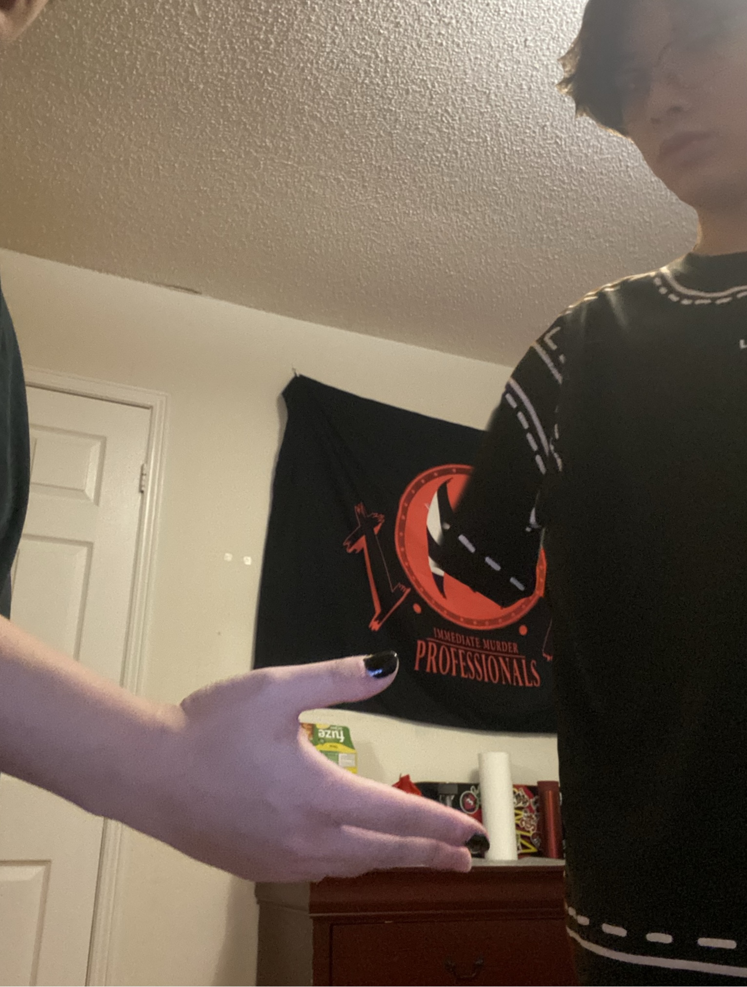 A photo showing the self-awareness of a simulated disabled person being ignored